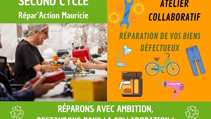 Communiqué de presse - Second Cycle Répar'Action Mauricie