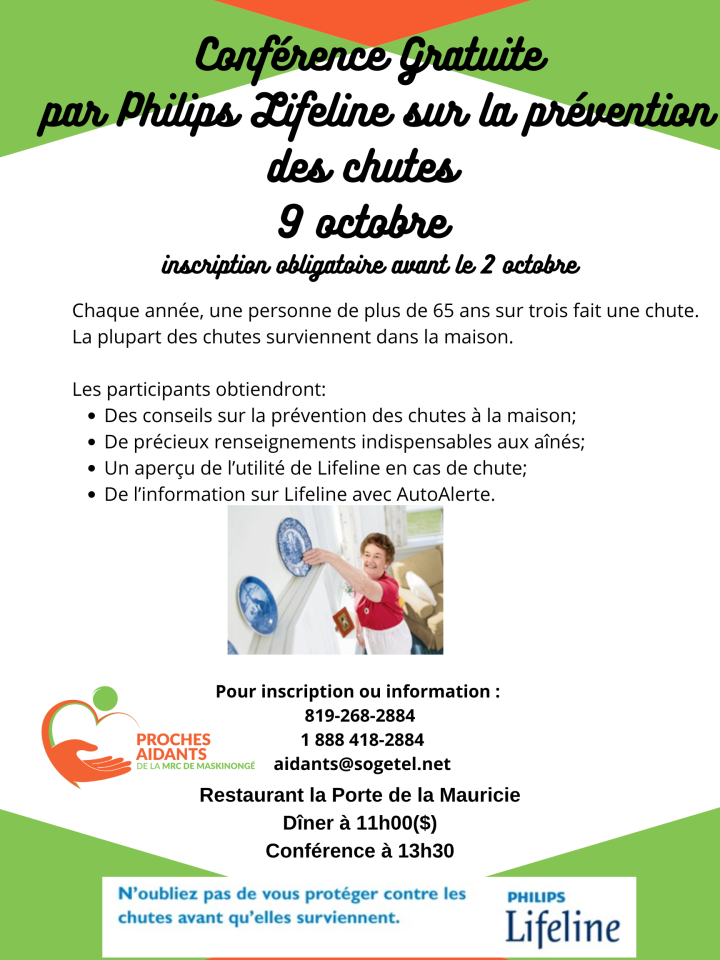 Conférence sur la prévention des chutes