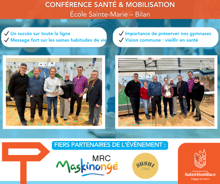 Communiqué de presse - Conférence à l'école Sainte-Marie